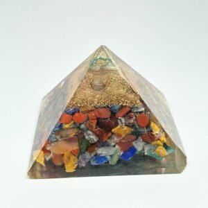 7 Chakra Orgone Pyramid