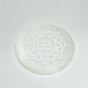 Selenite Plate Round