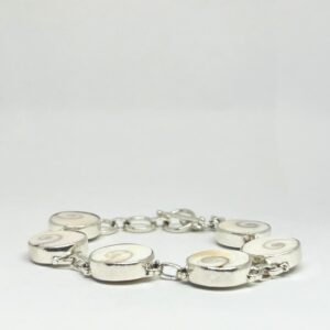 Gomti Chakra Silver Bracelet